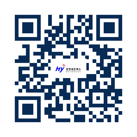 호연네트웍스 홈페이지 QR 코드